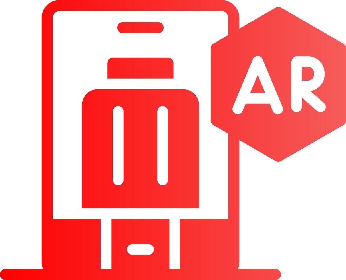Ar Tourism Creative Icon Design vector