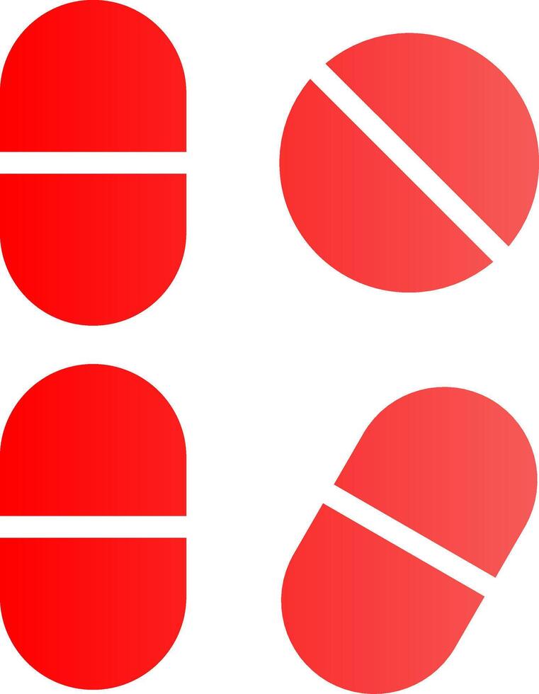 Pill Creative Icon Design vector