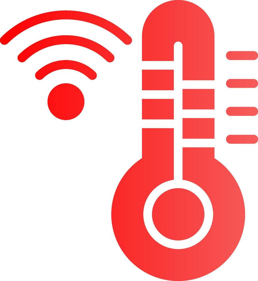 Thermostat Creative Icon Design vector