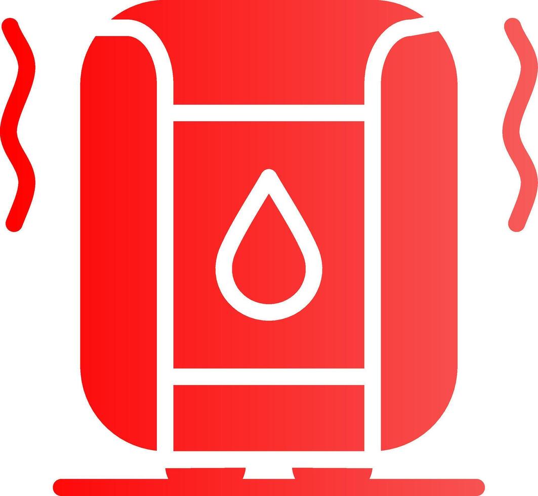 Humidifier Creative Icon Design vector