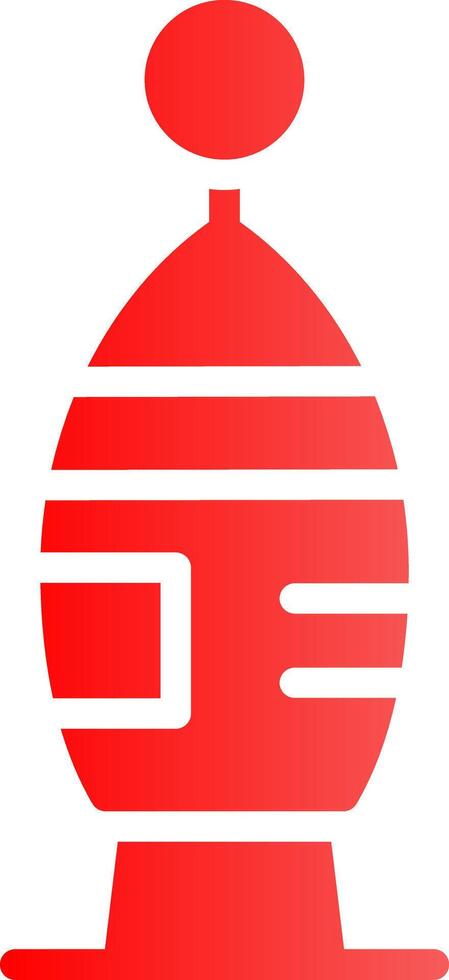 Space Capsule Creative Icon Design vector