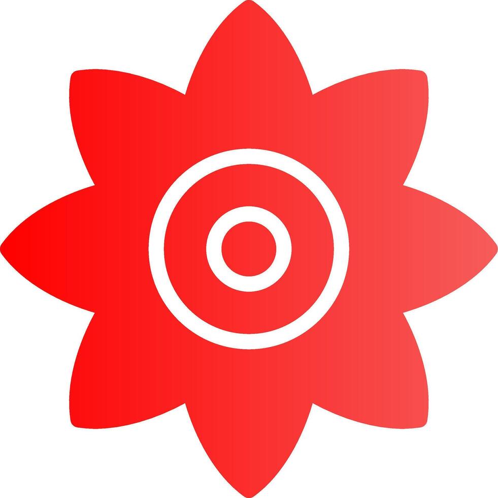 diseño de icono creativo de flor vector