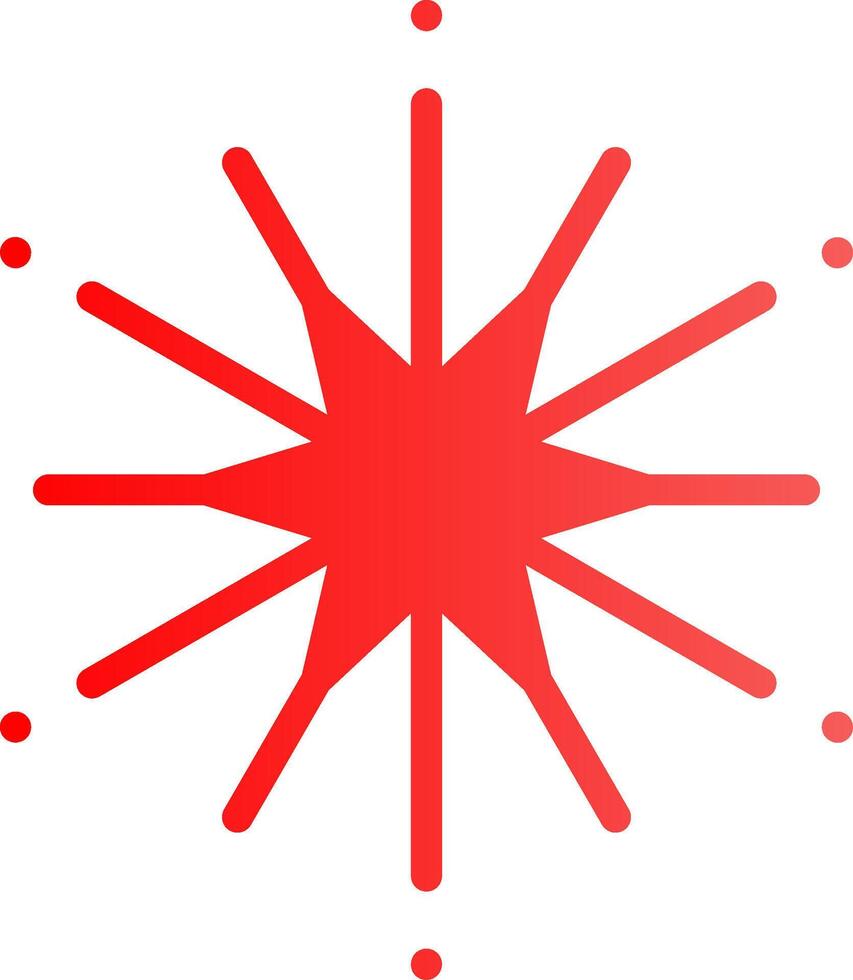Star Creative Icon Design vector