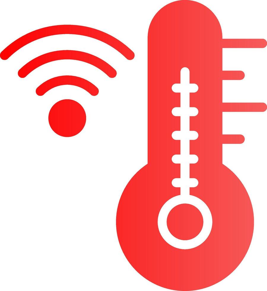 Thermostat Creative Icon Design vector