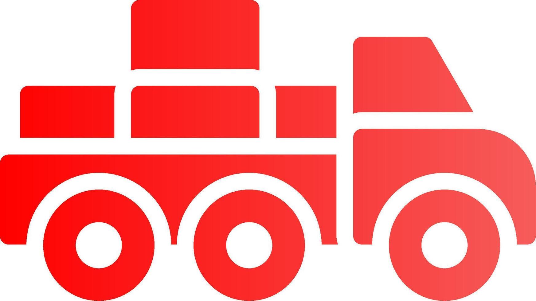 Mover Truck Creative Icon Design vector