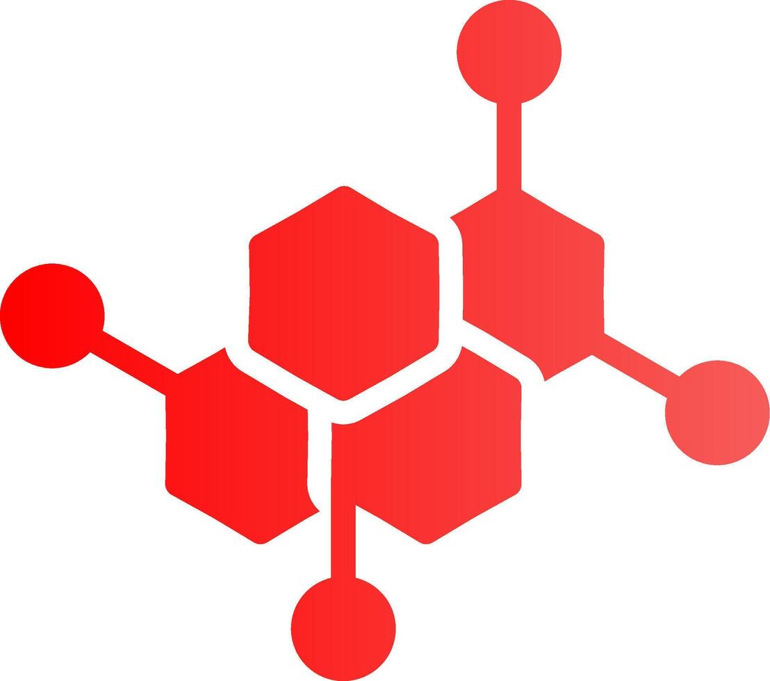 Molecule Creative Icon Design vector