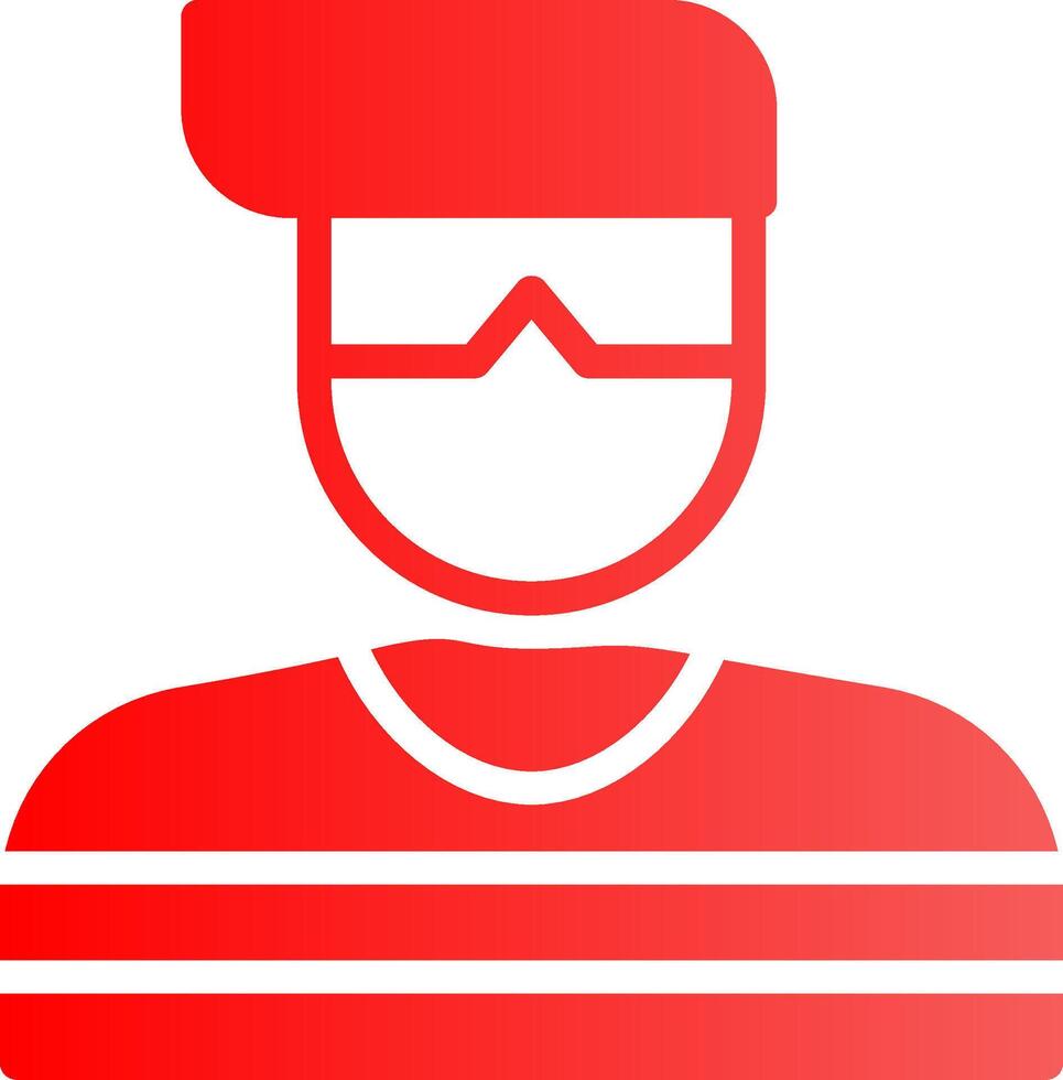 Robber Creative Icon Design vector