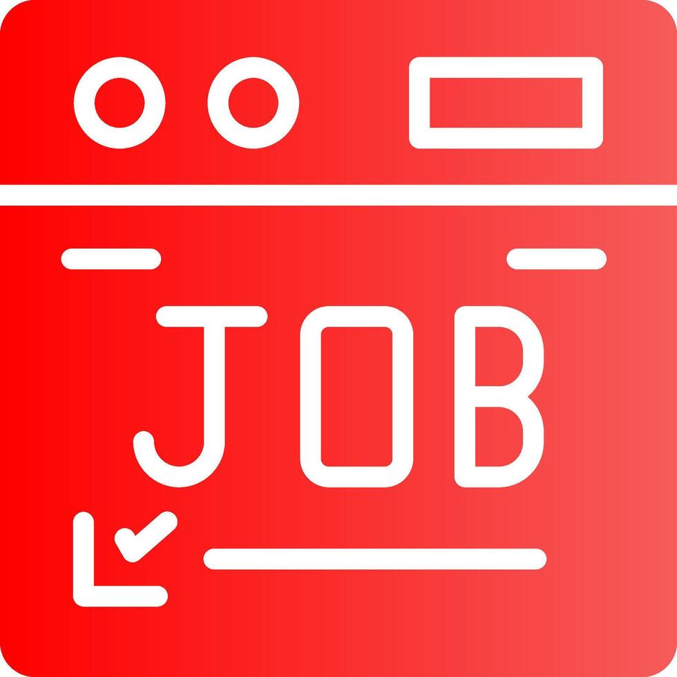 Job Creative Icon Design vector