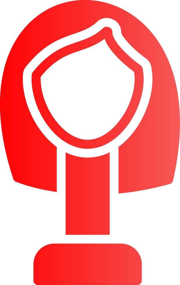 Wig Creative Icon Design vector