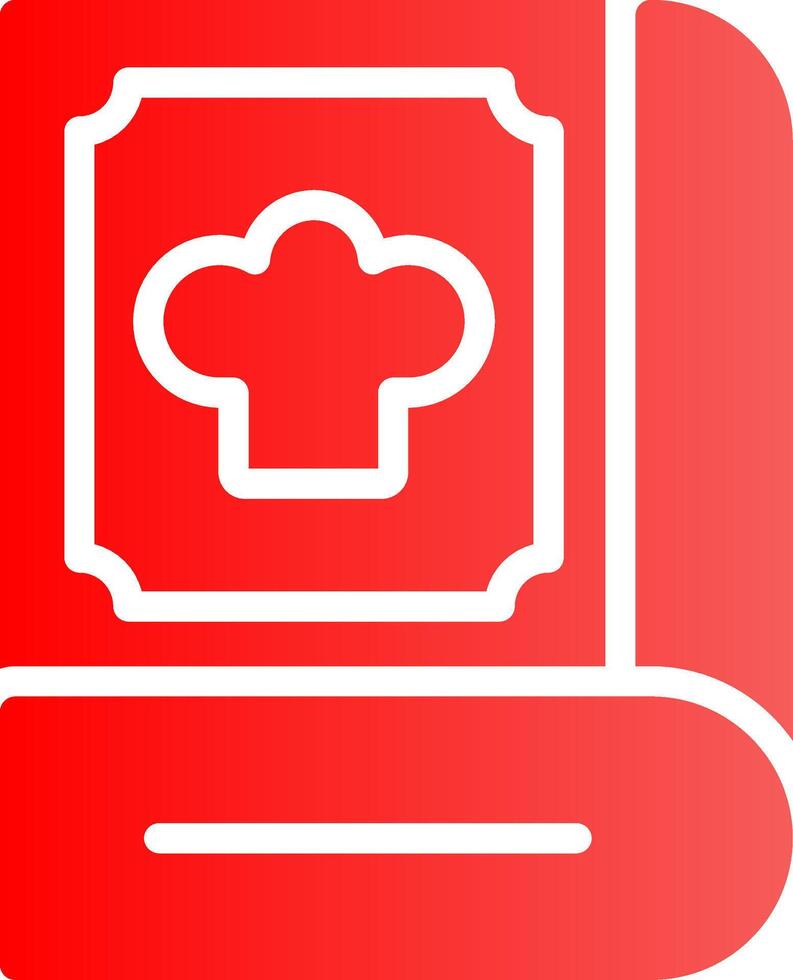 Cook Book Creative Icon Design vector