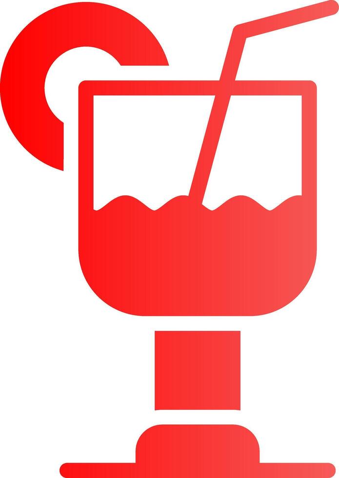 Cocktail Creative Icon Design vector