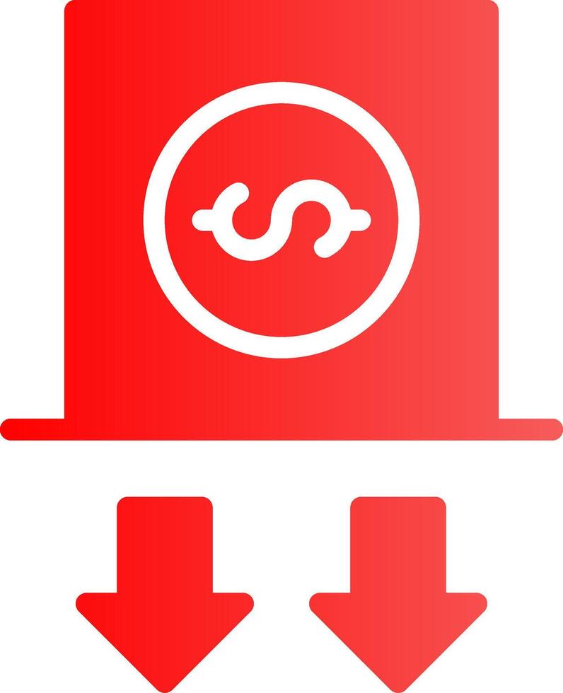 Deposit Creative Icon Design vector