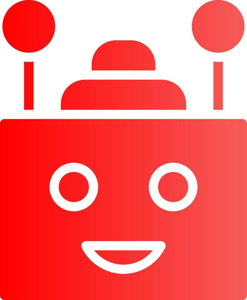 Chatbot Creative Icon Design vector
