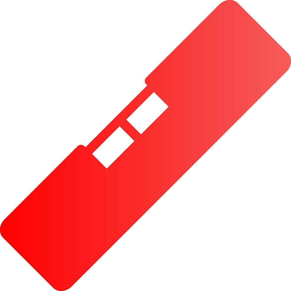 Spirit Level Creative Icon Design vector