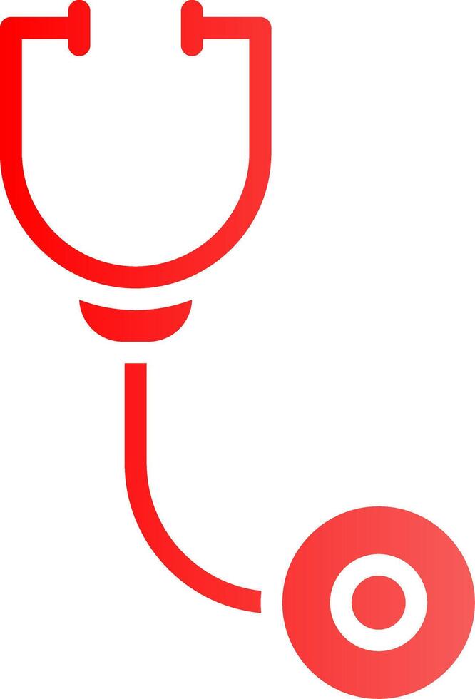 Stethoscope Creative Icon Design vector