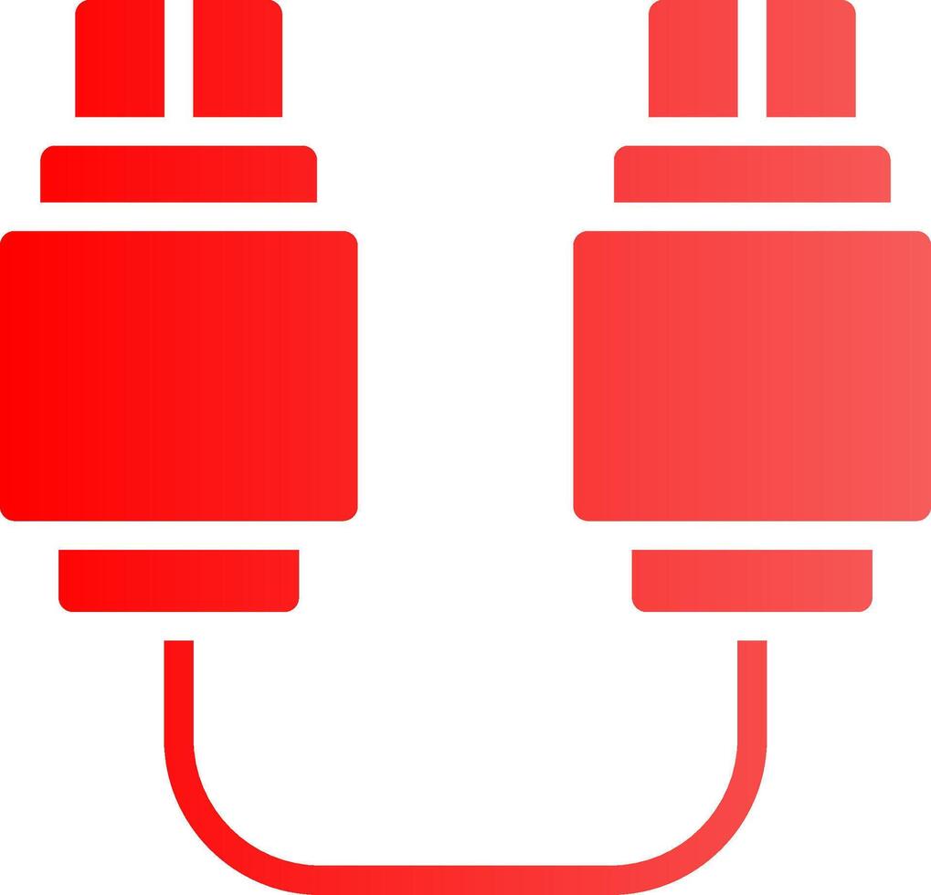 diseño de icono creativo de conexión usb vector