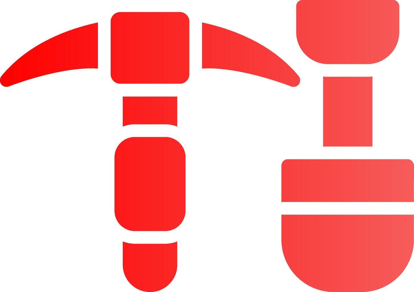 Material Mining Creative Icon Design vector