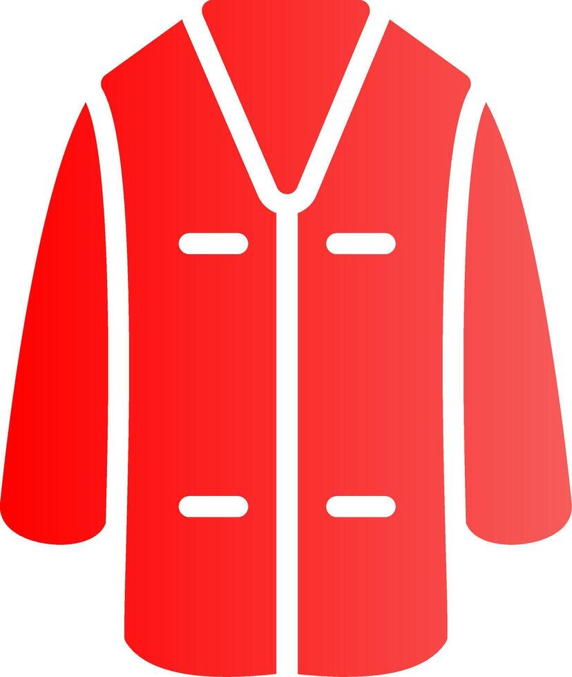 Lab Coat Creative Icon Design vector