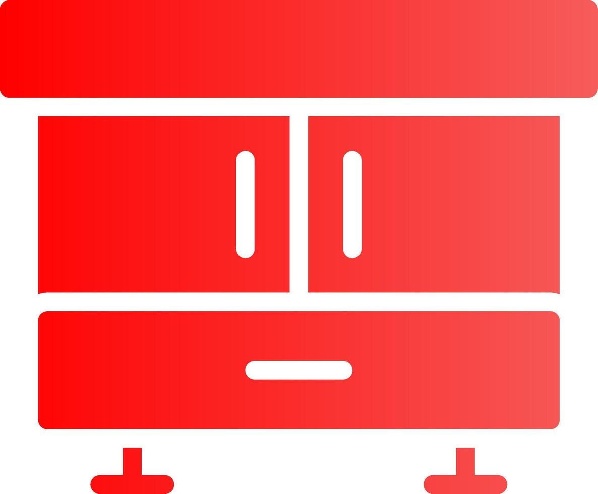 Drawers Creative Icon Design vector