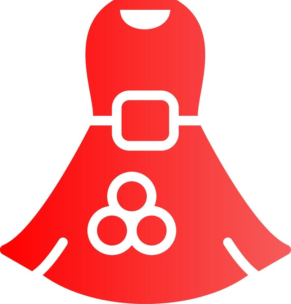 Dress Creative Icon Design vector