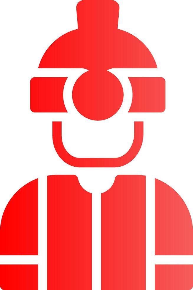Worker Creative Icon Design vector