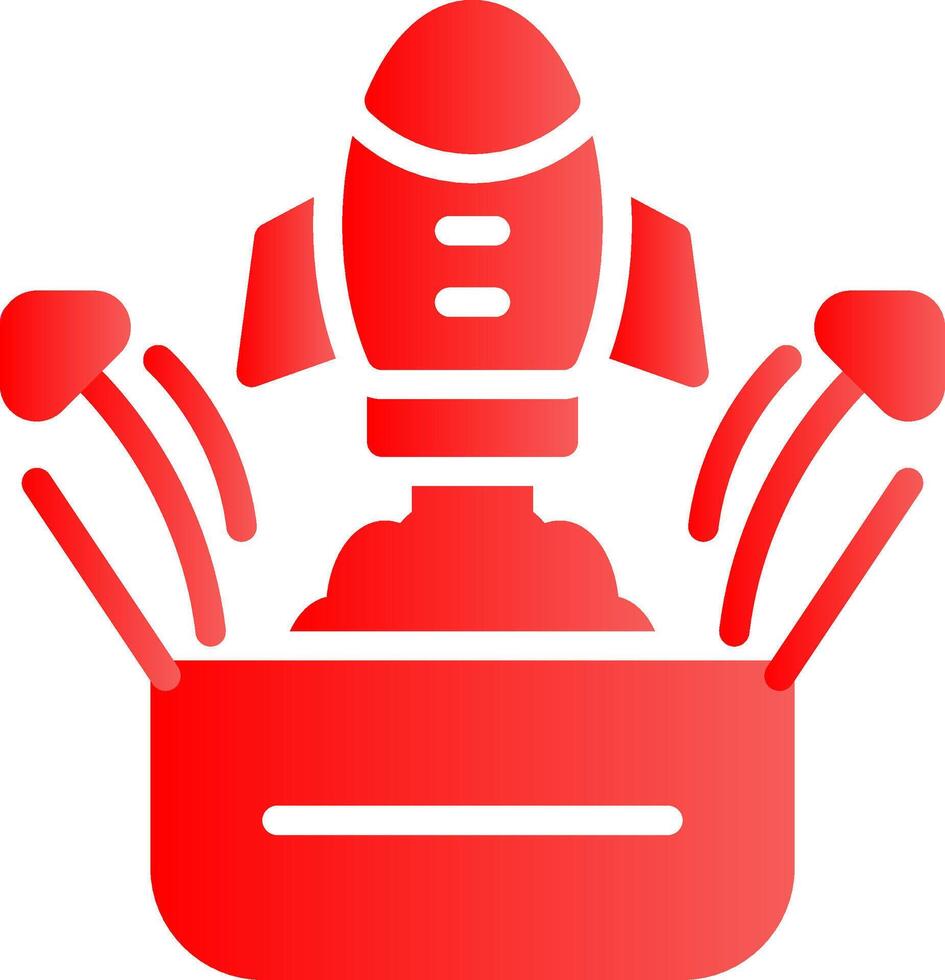 Think Out Of The Box Creative Icon Design vector