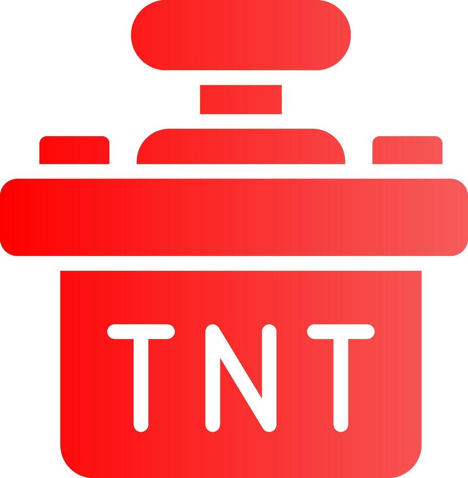 diseño de icono creativo tnt vector