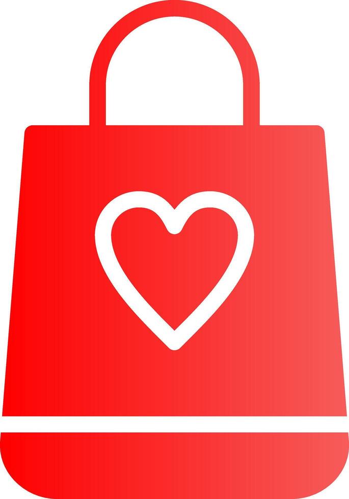 Shopping Bag Creative Icon Design vector