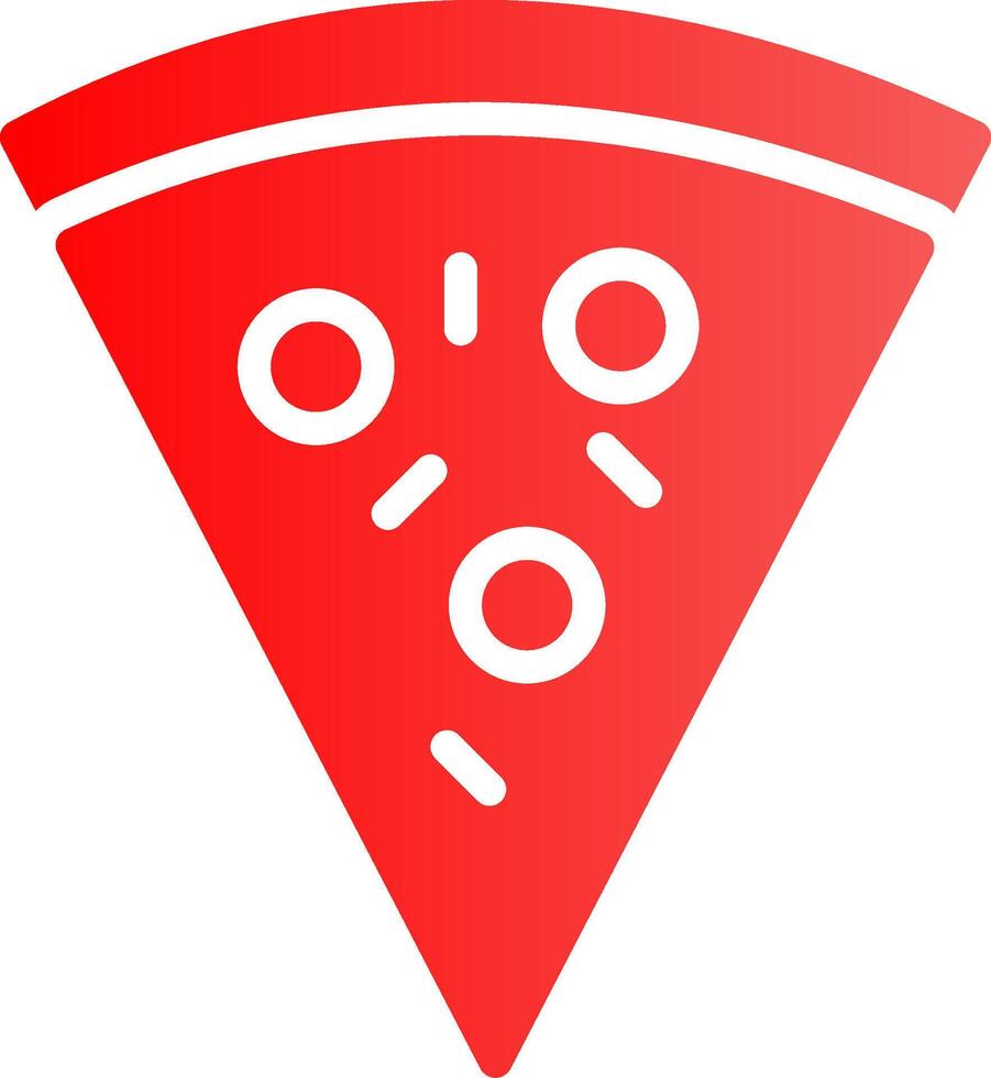 diseño de icono creativo de pizza vector