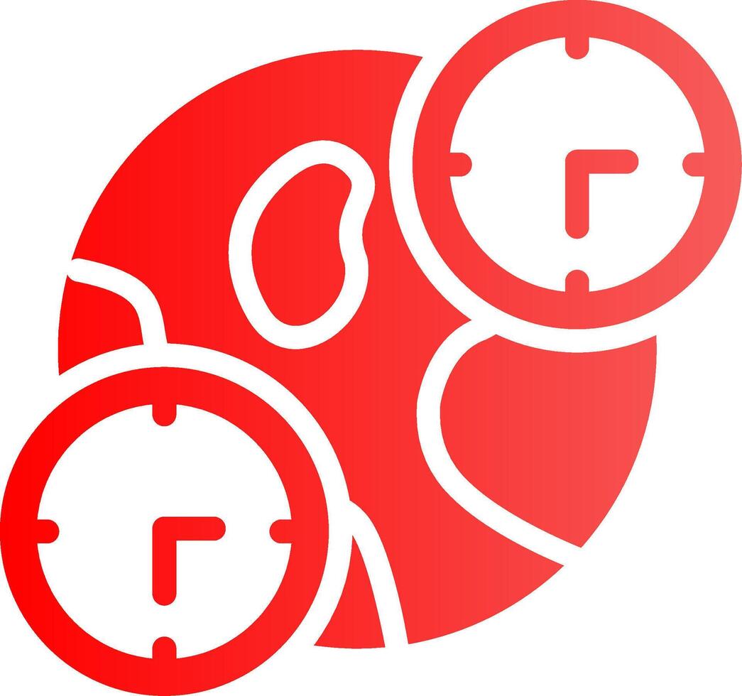 Jet Lag Creative Icon Design vector