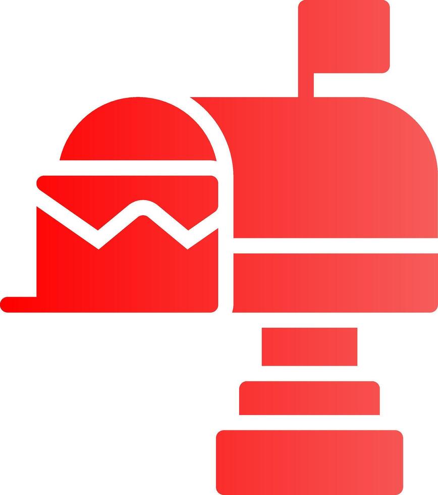 diseño de icono creativo de buzón de correo vector