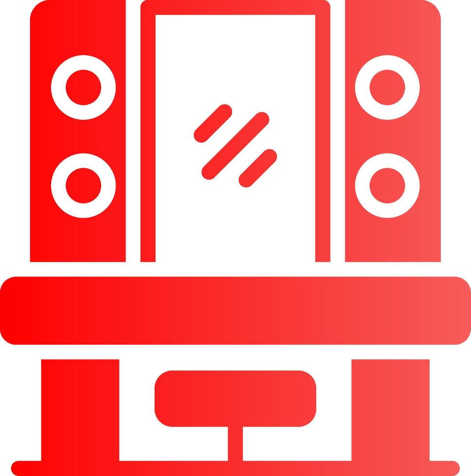 Dressing Room Creative Icon Design vector