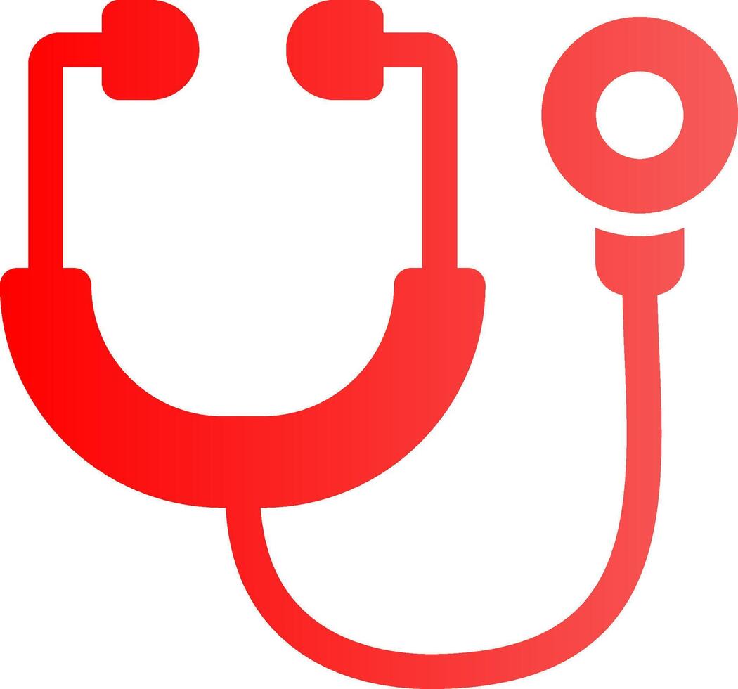 Stethoscope Creative Icon Design vector