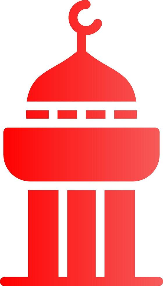 Minaret Creative Icon Design vector