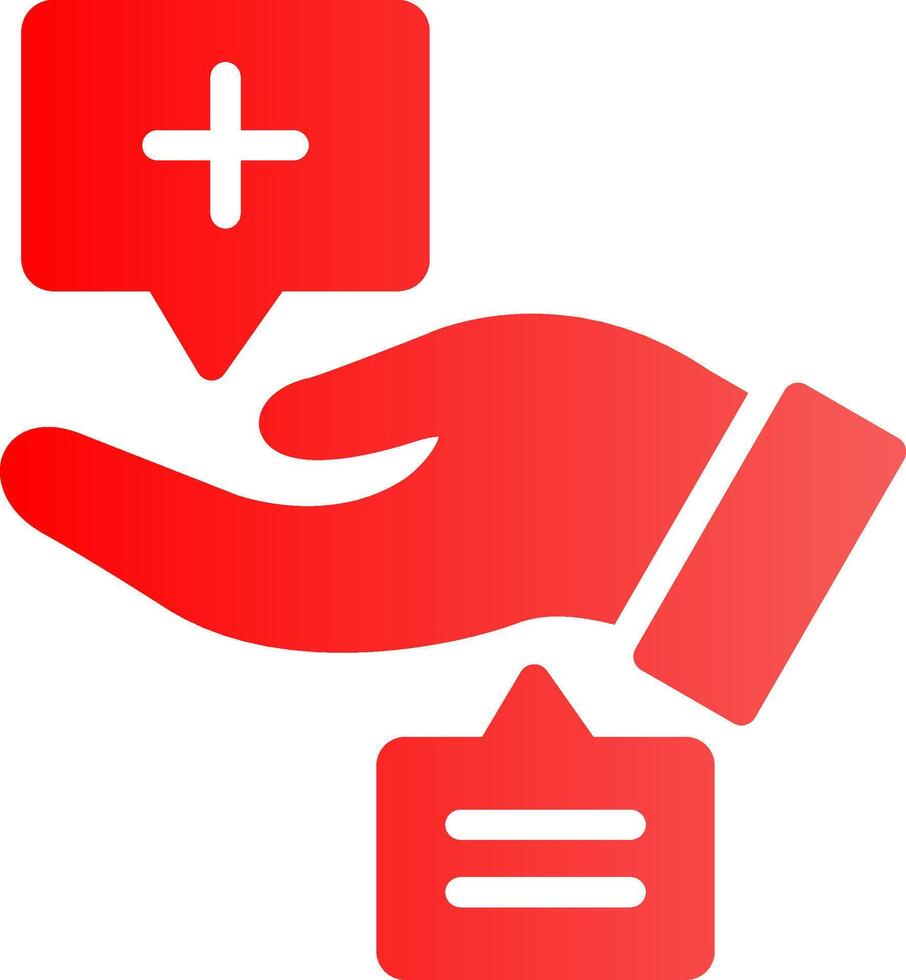 Blood Donation Creative Icon Design vector