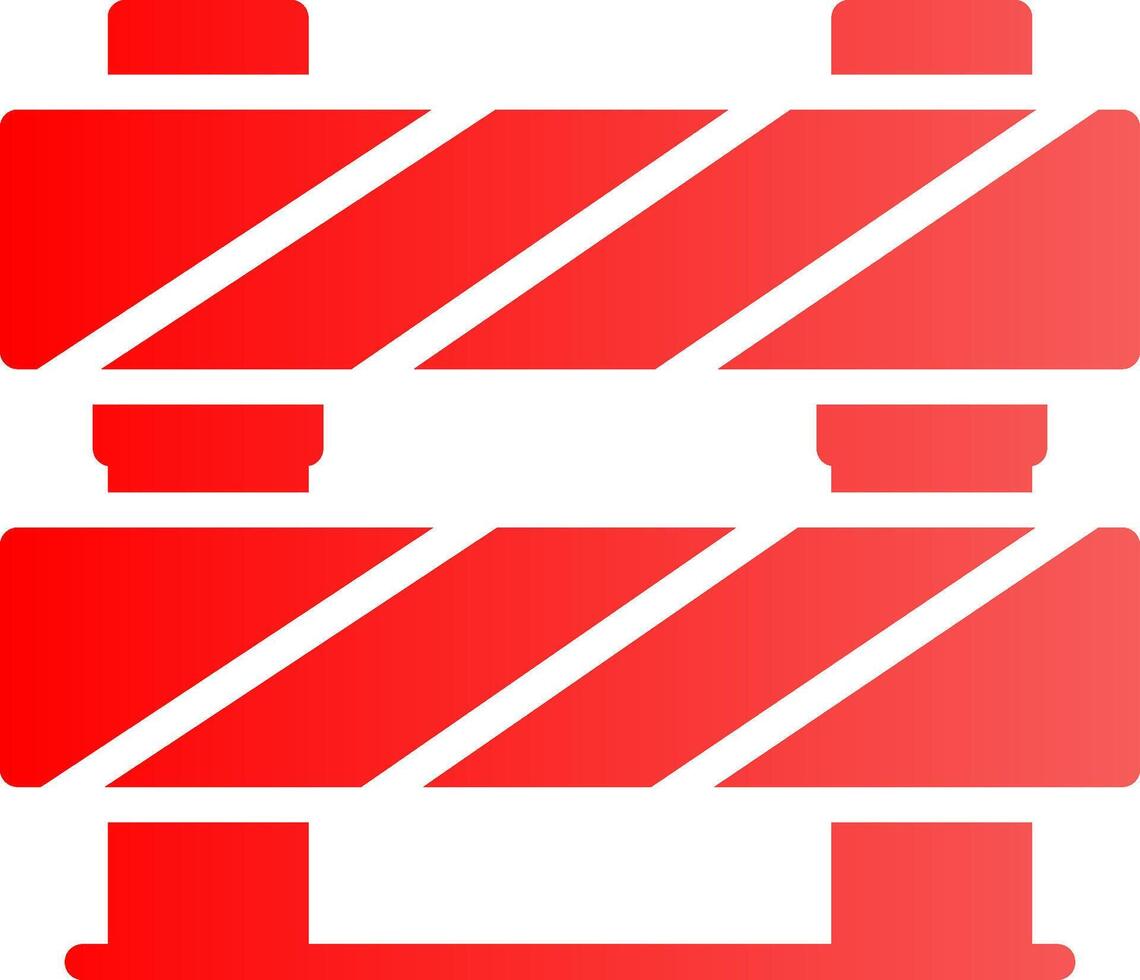Barrier Creative Icon Design vector