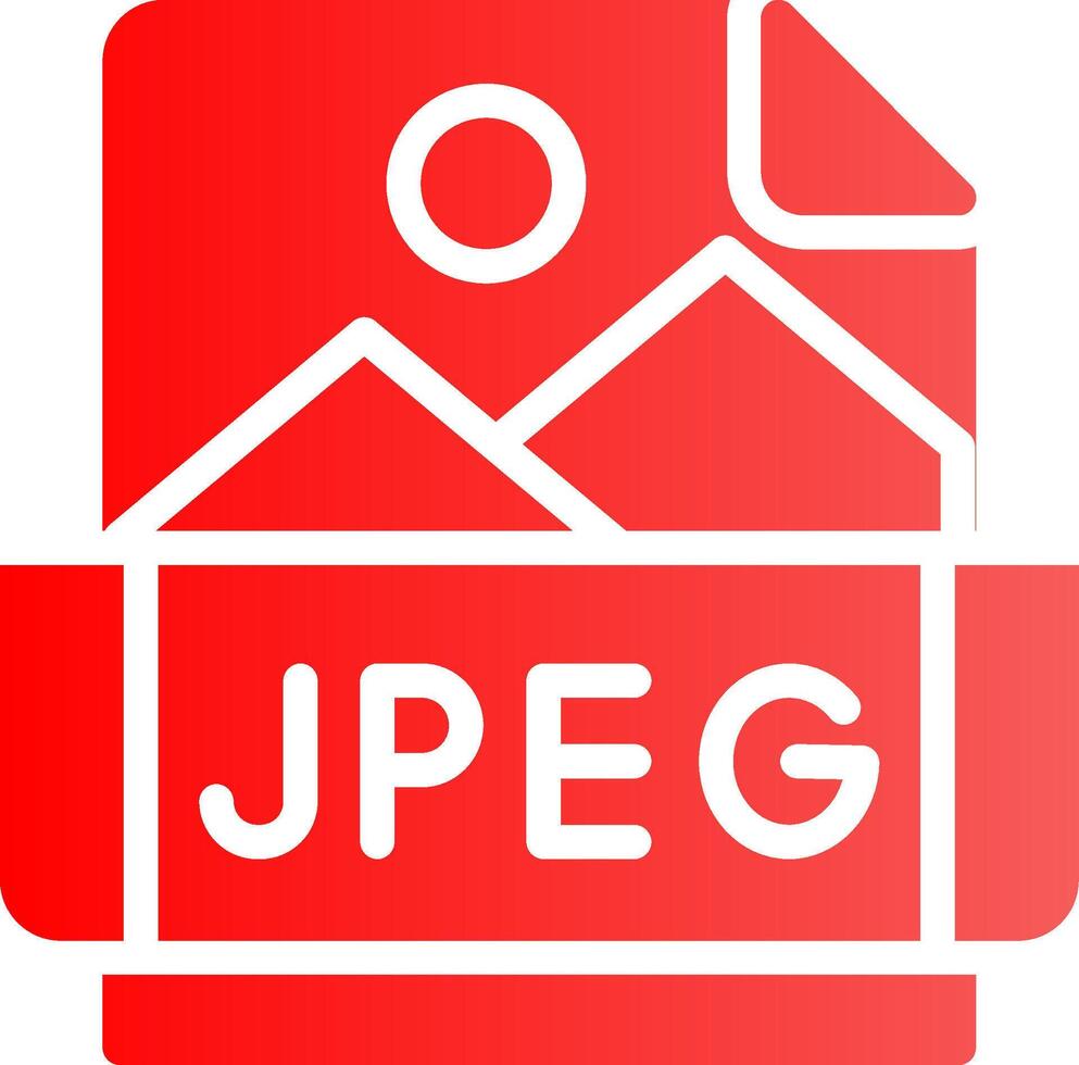 Jpeg Creative Icon Design vector