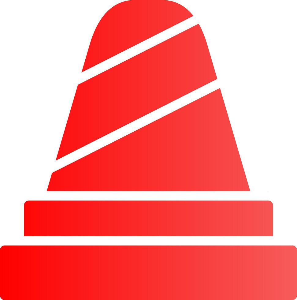 Cone Creative Icon Design vector