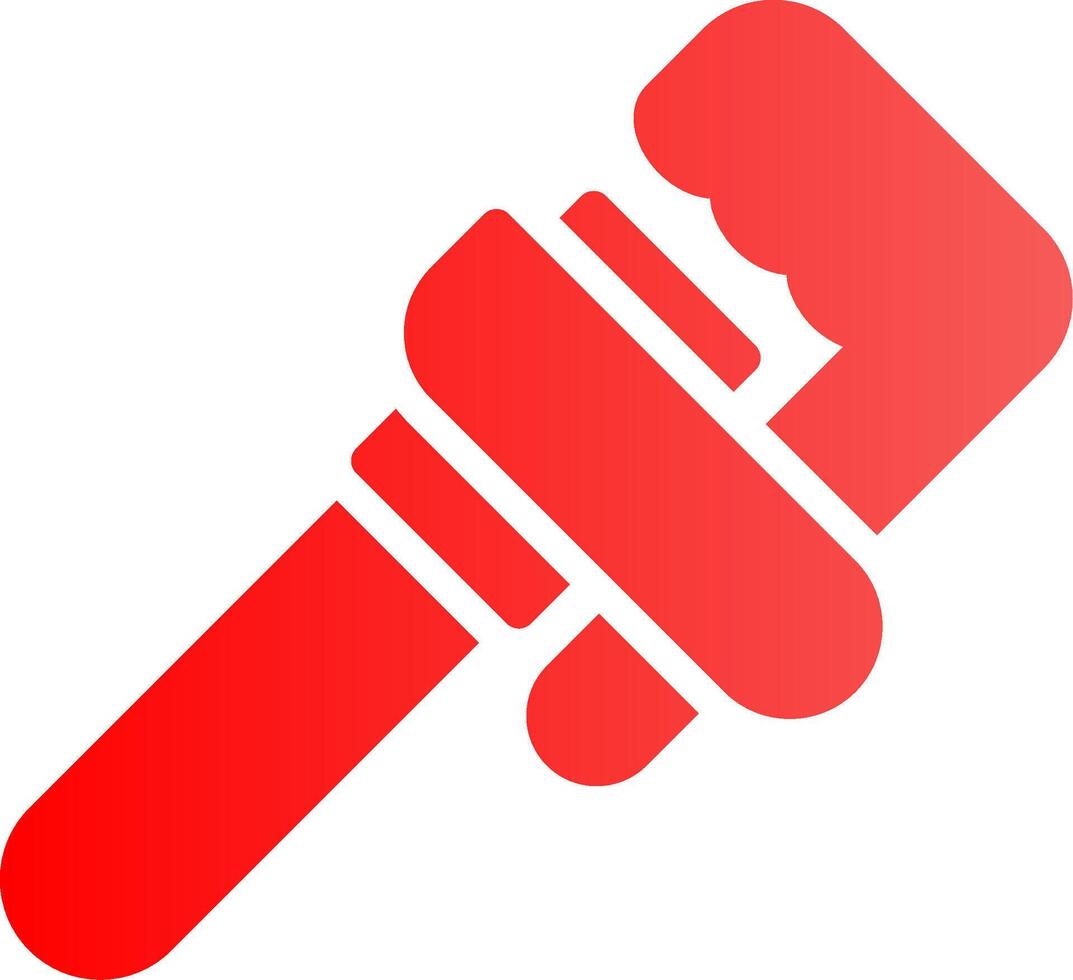 Pipe Wrench Creative Icon Design vector