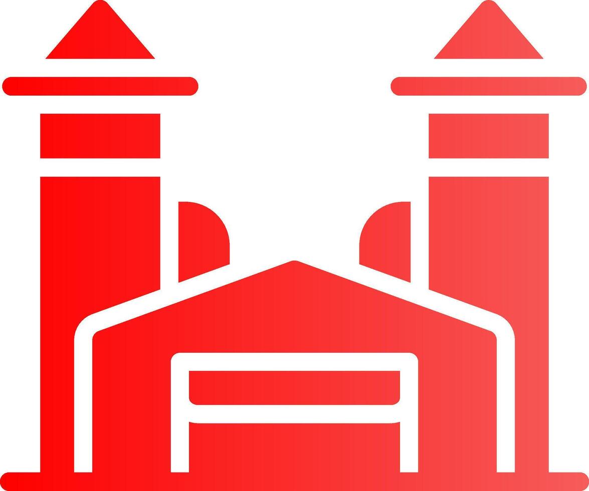 Factory Creative Icon Design vector