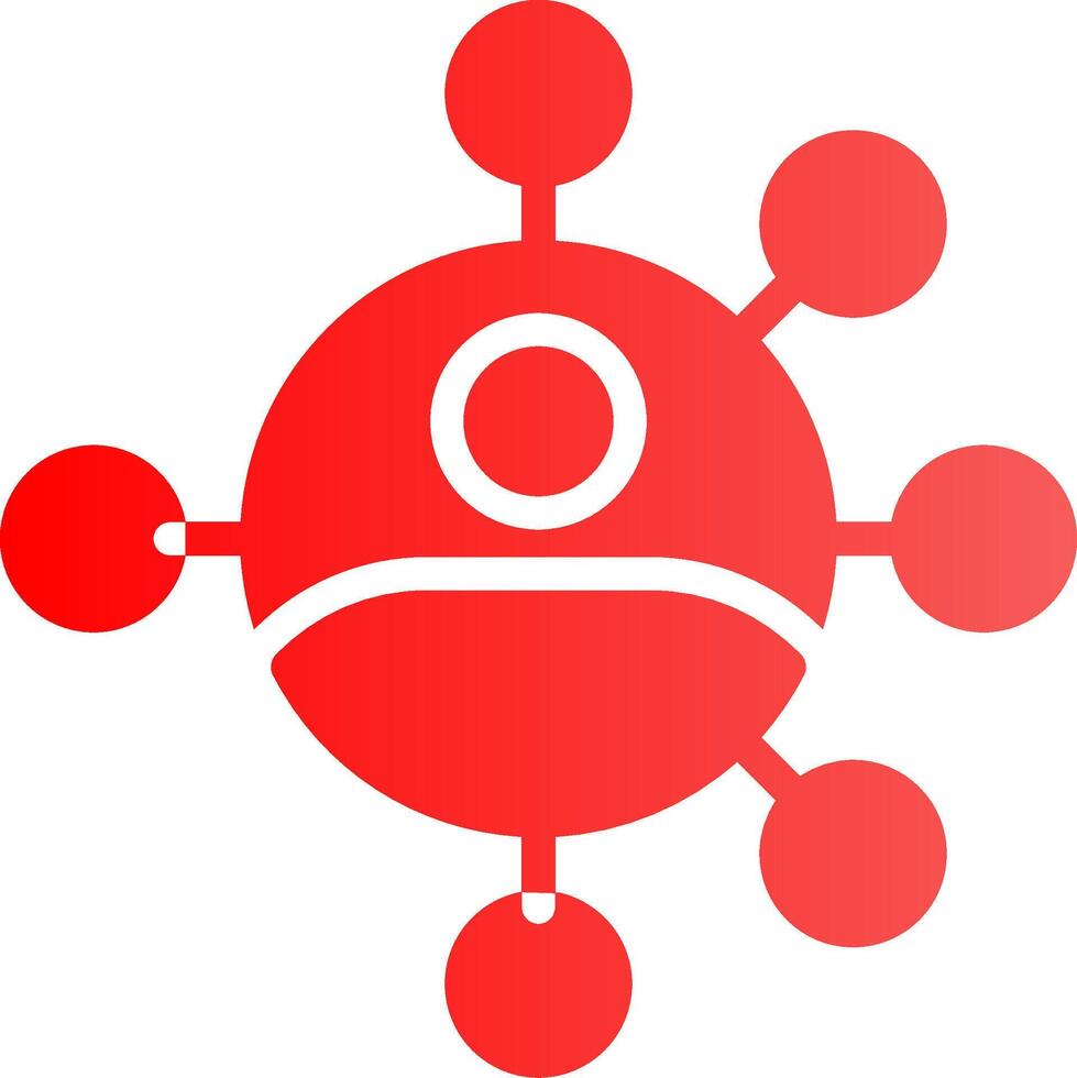 diseño de icono creativo de red vector