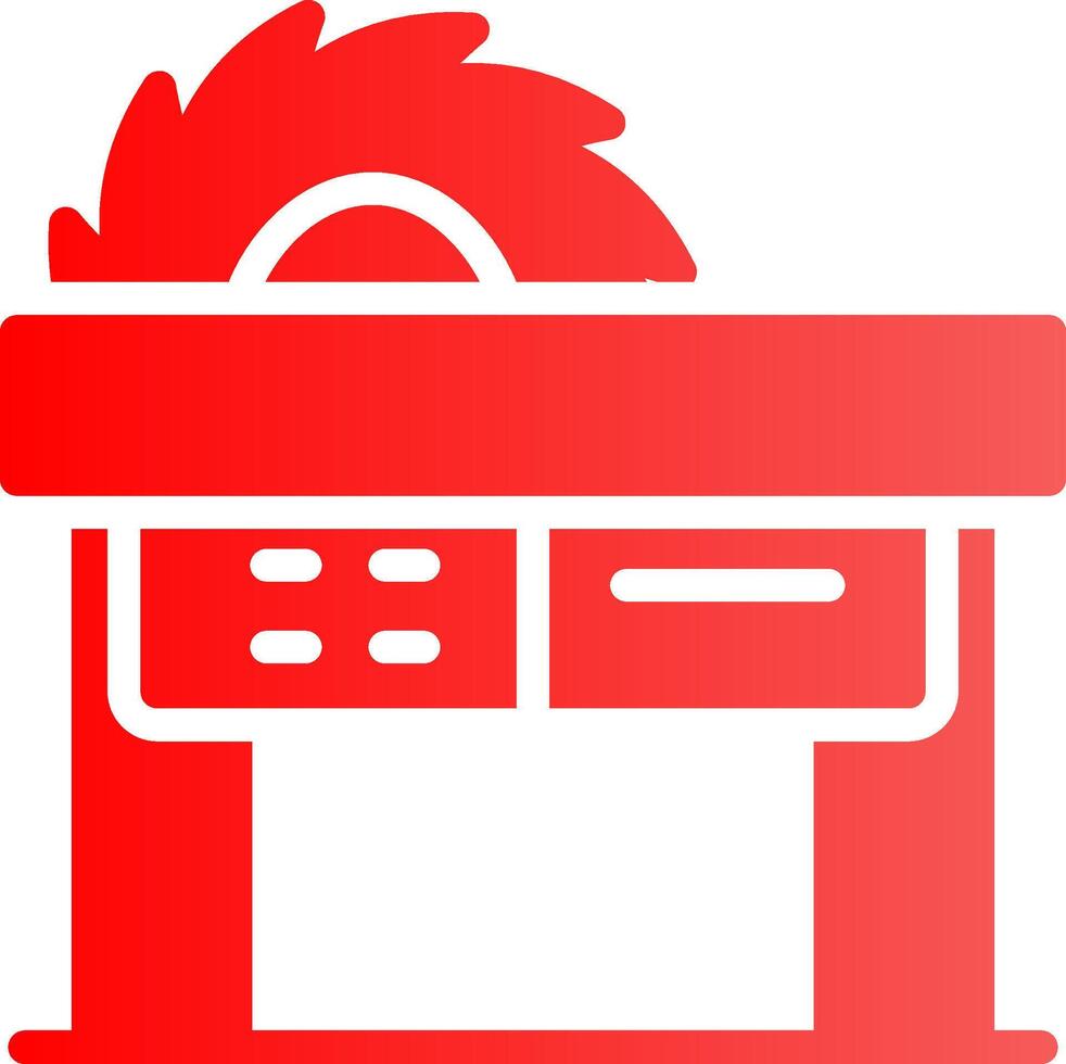 Sawmill Creative Icon Design vector