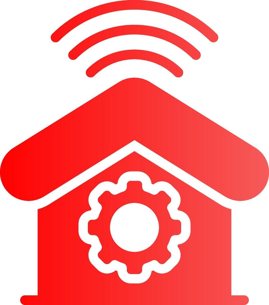 Home Automation Creative Icon Design vector