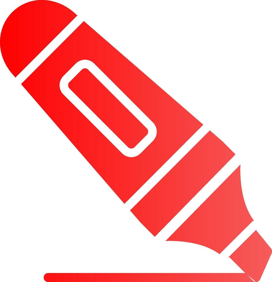 Marker Creative Icon Design vector