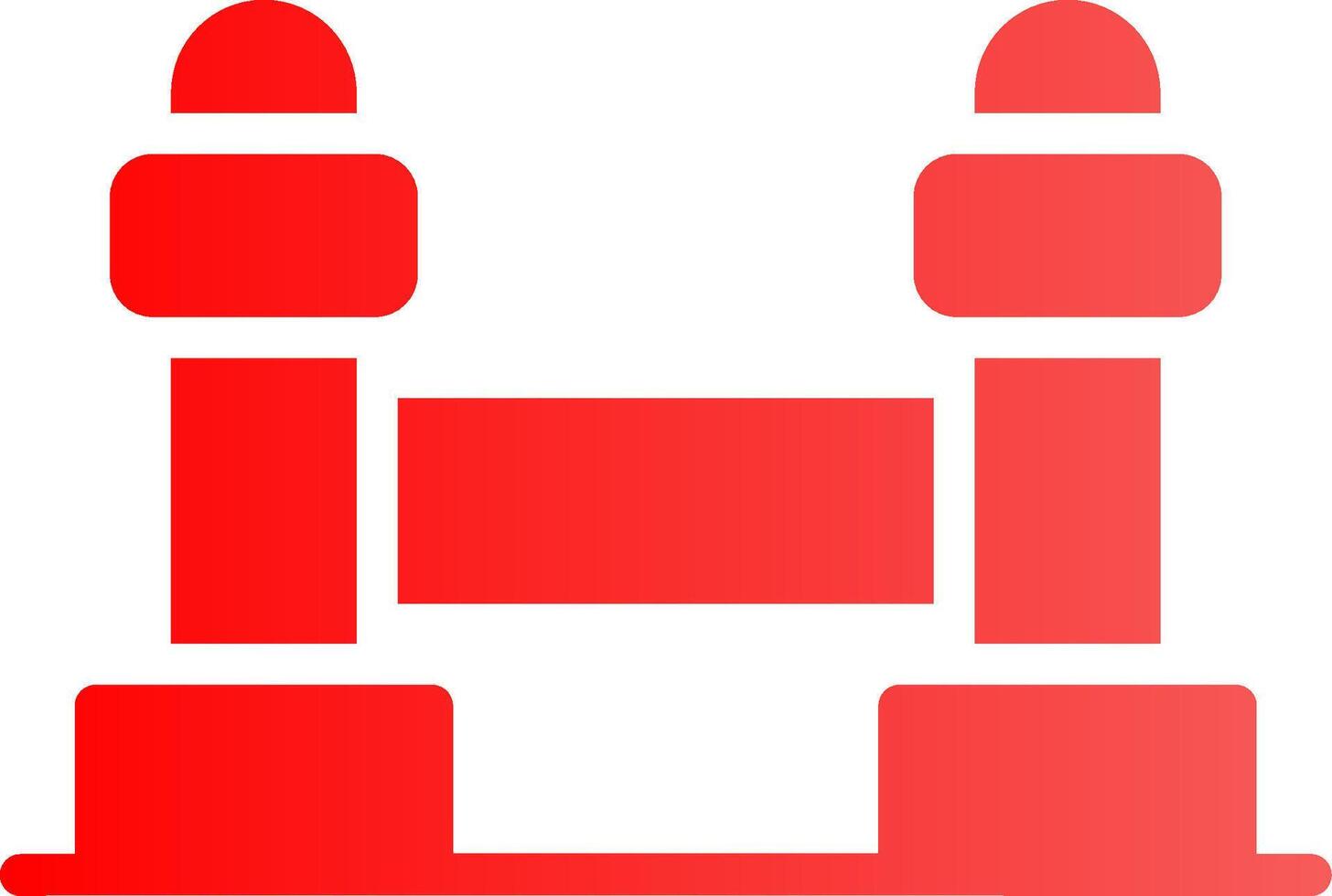 Stanchion Creative Icon Design vector