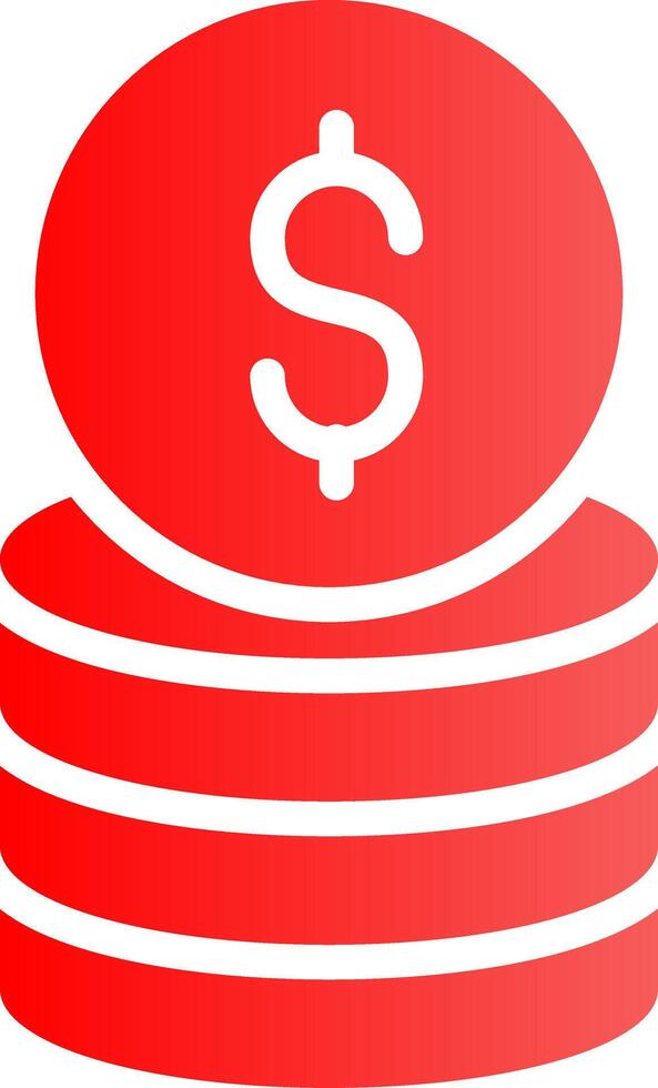Coins Creative Icon Design vector