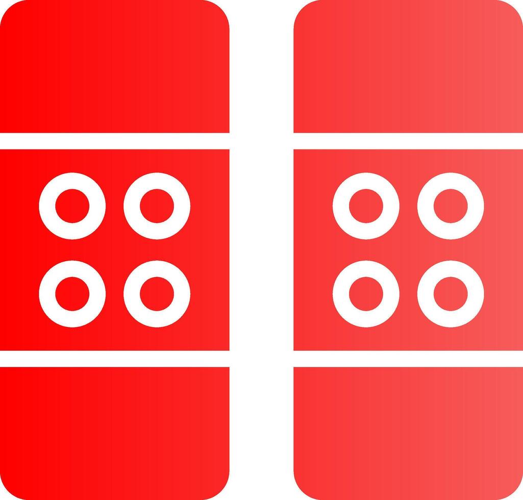 Band Aids Creative Icon Design vector