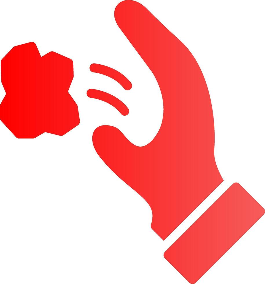 Throwing Trash Creative Icon Design vector