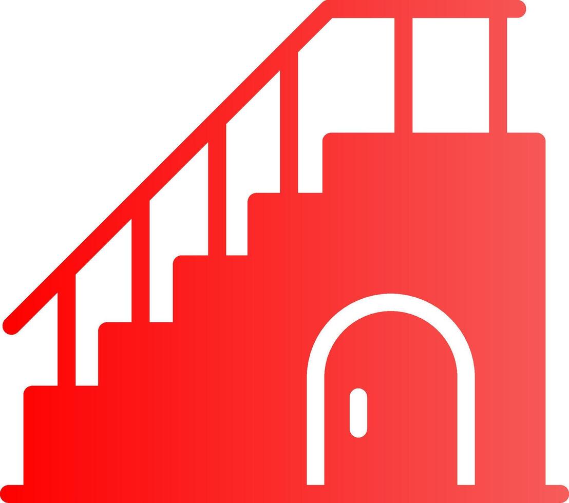 Handrail Creative Icon Design vector
