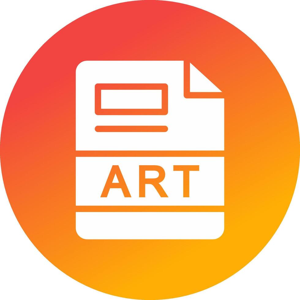 ART Creative Icon Design vector